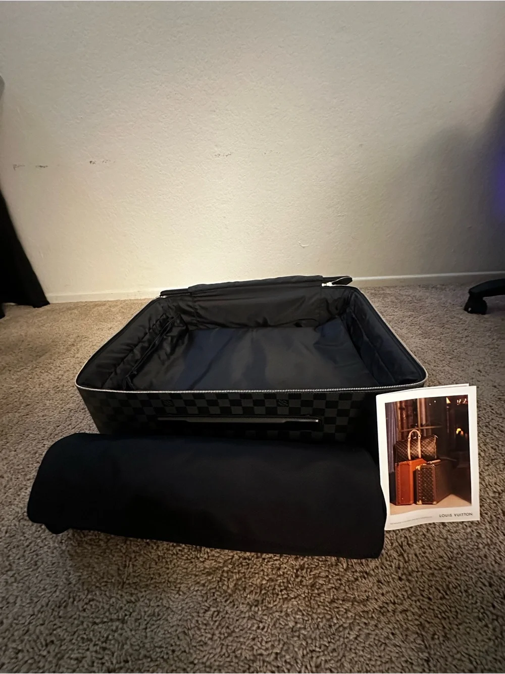 Louis Vuitton Black Damier Luggage